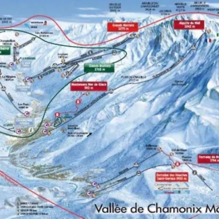 Du Brevent - Village Chamonix